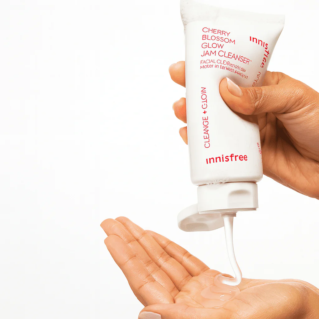 INNISFREE Cherry Blossom Glow Jam Cleanser (5.07 fl.oz) - Image 3