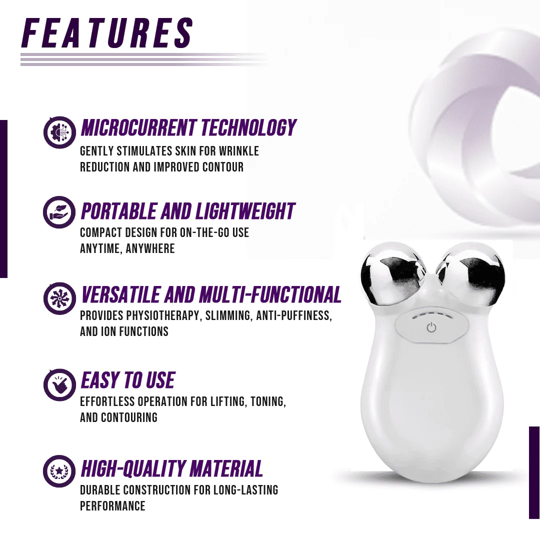 Microcurrent Facial Toning Massager - Image 3