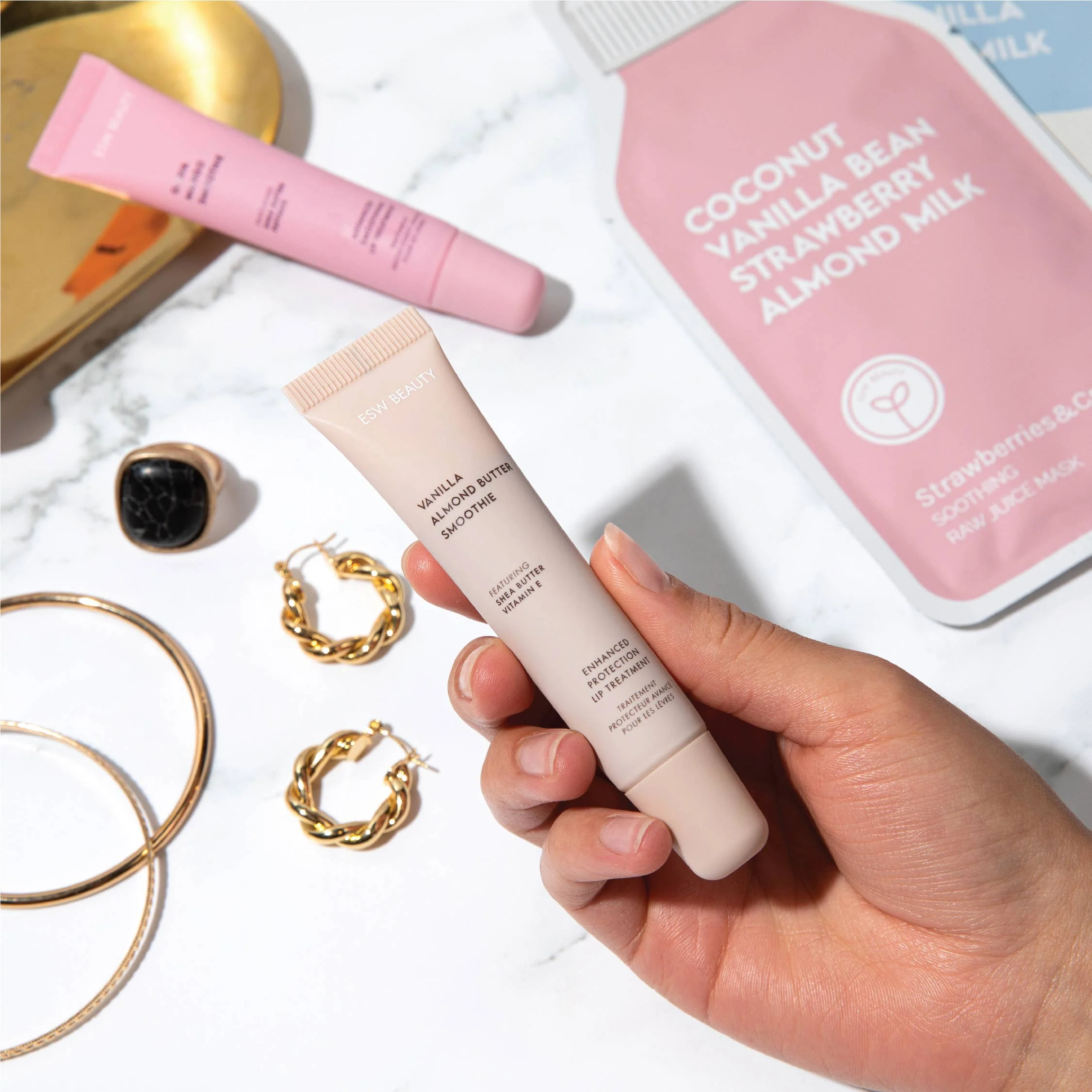 Vanilla Almond Butter Smoothie Protection Lip Treatment - Image 5